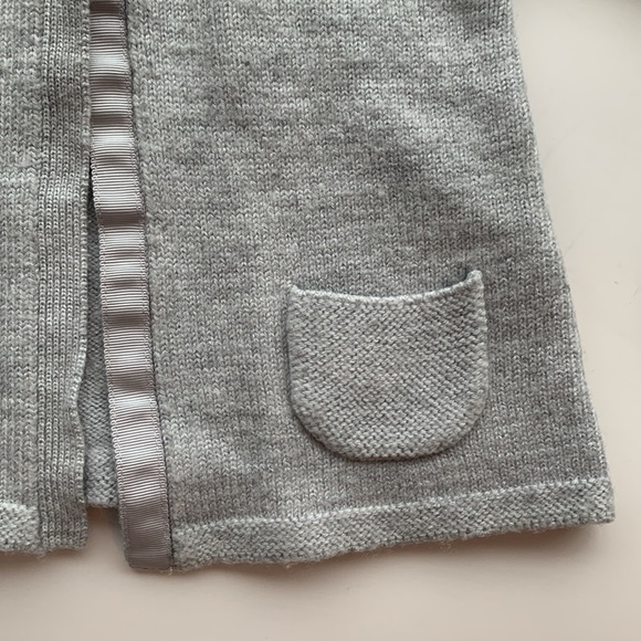 Jacadi Paris Cardigan Grey Size 6 Girls - Picture 8 of 9